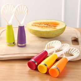 & Vegetable Tool Kitchen Multi-function Pitaya Removal Seed Corers Knife Plastic Fruit Cutter Into Strips Spoon DH0810