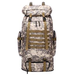 100L Expansion Outdoor Military Rucksacks Waterproof Tactical backpack Sports Camping Hiking Trekking Fishing Hunting Bags New Q0721