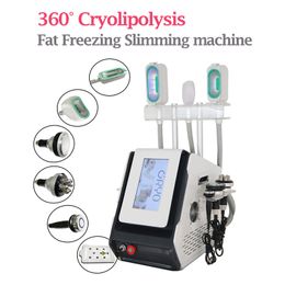 360 cryolipolysis slim machine cryotherapy fat freeze device body slimming eqiupment with 7 handles