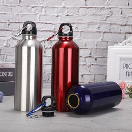 Customizable Stainless Steel 600ml Solid Sports Bottles Outdoor Portable Cycling Camping Large Capacity Water Bottle 565 V2