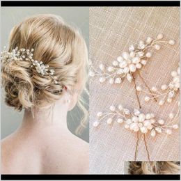 Zf Bridal Headbands Wedding Dresses Accessory For Women Charming Headpieces Bride Pearl Pins Comb Wcibn Fzhze