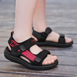 2022 New Boys & Girls Summer Lightweight Sandals Kids Sports Sandals Soft Comfortable Children Beach Shoes Size 28-35