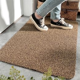 Scrape Door Mats Outdoor Indoor Dirt Trapper Dust Proof Anti Slip way mat for Entrance Front Floor Entry 220301