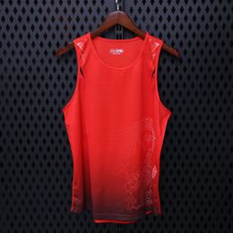 J03-4 Running Wear Jerseys Gym Sleeveless Track and field Shirt marathon Slim Tank Sport Vest T