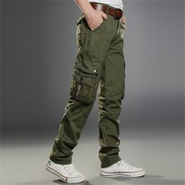 Side Zipper Pockets Cargo Harem Joggers Pants Men Tactical Casual Harajuku Streetwear Sweatpant Trousers Male baggy 211119
