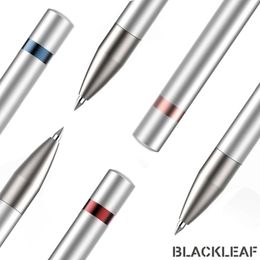 Gel Pens Black Leaf All Aluminium Metal Sign Pen Farina Student Examination Gift Lover Creative
