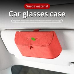 Other Interior Accessories Suede Glasses Case SEAT Logo Storage Clip For Ibiza Leon Ateca Exeo Altea Alhambra Toledo