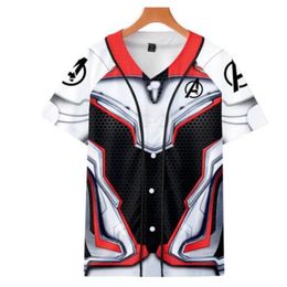Fashionable Customised Baseball Jerseys Casual 3D Men thin Baseball Shirts Comfortable Training Jersey 018