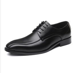 luxurys Men Dress Shoes Business Formal Male Office Leather Brock Elegant Wedding Shoe Autumn Footwear