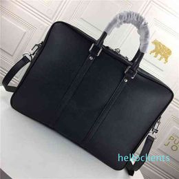 Latest men end high briefcase genuine crossbody zipper shoulder male capacity big handbags design bags leather soft