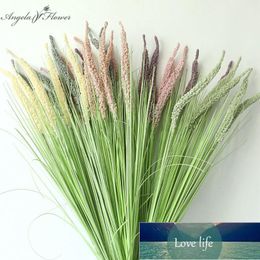 Decorative Flowers & Wreaths INS PE Artificial Flower Onion Grass Spike Home Indoor Wedding Decor Holiday Party Supplies Christmas Gifts Gre