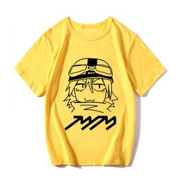 New Fooly Cooly T shirt Cosplay Anime Haruko Haruhara Naota Nandaba FLCL Tshirt Summer Cotton short Sleeve Tees