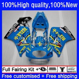 Fairings Kit For SUZUKI 250CC RGV250 SAPC VJ21 RGVT250 Body 31No.4 RGVT-250 RGV-250 RIZLA blue VJ22 88 89 90 91 92 93 RGVT RGV 250 1988 1989 1990 1991 1992 1993 Bodywork