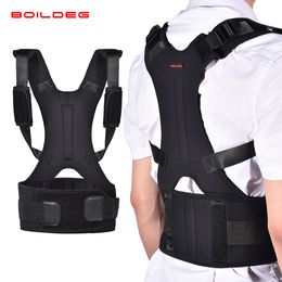 Back Shoulder Corrector brace Adjustable Adult Sports Safety Backs Support Corset Spine Supports Belt Posture Correction