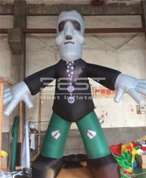 Halloween Themed Party Terror Events Giant inflatable franky Frankie monster zombie figures Haunted House Park Design Decoraion