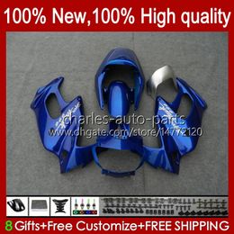 Body For HONDA VTR1000F SuperHawk VTR 1000 VTR-1000F 1997 1998 1999 2000 2001 2002 2003 2004 2005 51No.100 VTR1000 F 1000F 97 98 99 00 01 02 03 05 OEM Fairing Gloss blue