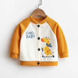 New Children's Sweater Cardigan Autumn Boys Sweater Baby Kids Sweater Cartoon Toddler Girls Sweaters Infant Tops Y1024