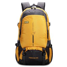 Outdoor Bags Hiking Backpack Waterproof Oxford 40L Scalable Big Capacity Travel Bag Outdoors Couples Women Men Camping Trekking Knapsack Ski