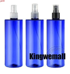 300pcs/lot Capacity 500ml Plastic Big PET Blue Spray Bottle Cosmetic Empty Atomizergood qualty
