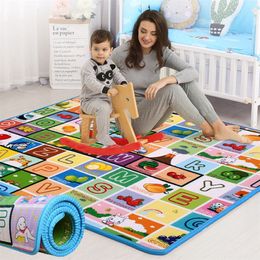 Baby Play Mat Kids Developing Mat Eva Foam Gym Games Play Puzzles Baby Carpets Toys for Children's Rug Soft Floor Yoga Mat 210320