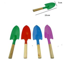 new Mini Gardening Shovel Colourful Metal Small Shoveles Garden Spade Hardware Tools Digging Kids Spades Tool EWB6781