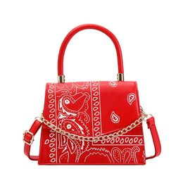 New Arrived 2021 Girls Ladi Work School Daily Crossbody Tote Bags With Chain Customise Printed Shoulder PU Handbags For Women