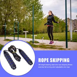 Jump Ropes 3m Training Fitness Speed Jumping Rope Skipping Weighted Adjustable Sports For Outdoor Playing Sport Ornaments