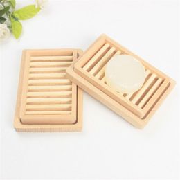 Originality Rack Soap Tray Storage Box Double Diy Two Layers Deck Woman Man Soap Dishes Wooden Holder Bath T2I51797