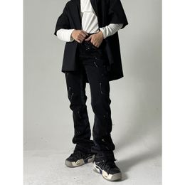 Compra WWKK 2020 Boyfriend Jeans Hombre De Pierna Ancha Pantalones De  Cintura Alta Jeans Loose Hombres Denim Pantalones Masculinos Azules Claros  De Los Pantalones De Otoño Barato | Entrega Rápida Y Calidad 