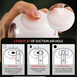 NXY sex masturbators Vacuum Male Masturbators for Men Soft Realistic Artificial Long Vagina Toys Cup Products 1203