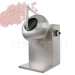 Chocolate Polishing Snack Making Machine For Nuts Peanuts Sugar Candy Coating Maker Stainless Steel