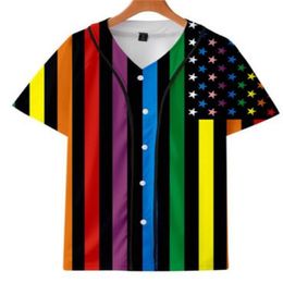 Baseball Jerseys 3D T Shirt Men Funny Print Male T-Shirts Casual Fitness Tee-Shirt Homme Hip Hop Tops Tee 073