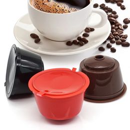 Reusable Coffee Filter Cup for Nescafe Refillable Cap Dripper Strainer Basket Kitchen Accessory