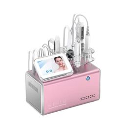 5 in1 Mesotherapy No Needle Injector Multi-Functional Beauty Equipment Moisturiser RF&Vacumm Wrinkle Removal Cold Hammer EMS Clip Massage Machine with CE Approval