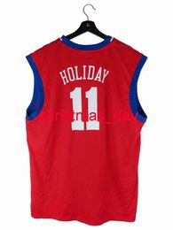 100% Stitched Jrue Holiday Jersey Mens Women Youth Custom Number name Jerseys XS-6XL