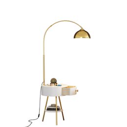 Design Sense Fishing Lamps Light Luxury Sofa Cafe Drawer Storage Bedroom Bedside Integrated Standing Lamps For Living Room E27