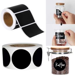 Gift Wrap 7 Styles Of Blank Sticker Label Can Be Handwritten Waterproof Blackboard Kitchen Spice Household Jar Bottle