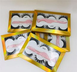 DHL NEW 3Pairs Mix Style FAPE 3D Mink Eyelashes Eye Lashes False Eyelashes Mink Lashes Easylash Extensing Tweezer Applicator Toffor