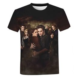 The Twilight Saga 3D T-shirt Hot Movie Harajuku Streetwear Printed T Shirt Men Women Fashion Casual Funny T Shirt Tee Tops 210329