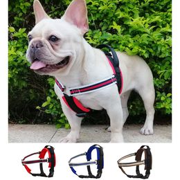 DogFad No-pull Pet Dog Harness Vest Soft lining Walking Training Medium Large harness Adjustable Safety Vest with Handle
