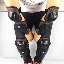 Motorcycle Armour 4pc/s Riding Protection Gear Pad To Protect Knee And Elbow Motocross Skating Protector