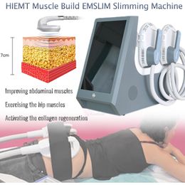Portable EMSlim body shaping device High Intensity Focused Electromagnetic fat reduce muscle stimulation HI-EMT Buttocks Lfiting beauty Machine