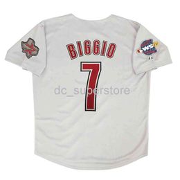 Custom sewing Craig Biggio Houston Grey Road 2005 World Series Jersey Men Women Youth Baseball Jersey XS-6XL