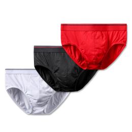 Underpants Pure Cotton Underwear Men's Briefs Simple Fashion Breathable Man Panties Clearance Sale 2XL-3XL