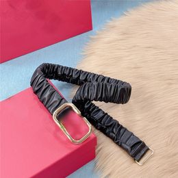 Fashion Leather Letter Belts Women 3.0 with Skirt Pant Belt 2021 New Double-sided Ribbon