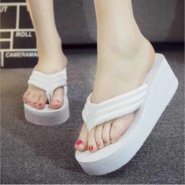 Summer Sandals Women T-strap Flip Flops Thong Sandals Designer Elastic Band Ladies Gladiator Sandal Shoes K722