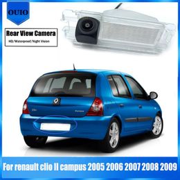 Car Rear View Cameras& Parking Sensors HD Camera For Clio II Campus 2005 2006 2007 2008 2009 Night Vision / Waterproof Backup Revers