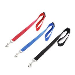 Dog Collars & Leashes Collar Adjustable Grooming Belly Strap D-rings Bathing Band Free Size Pet Traction Belt Harness 3 Colour