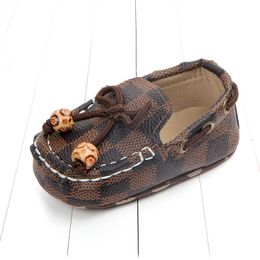 Bebek Erkek Ayakkabı Moccasins PU Deri Toddler İlk Walker Yumuşak Soled Kızlar Ayakkabı Yenidoğan 0-1 Yaş Bebek Erkek Sneakers