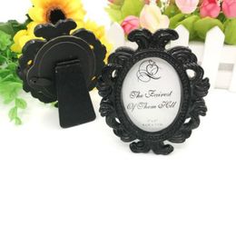 newParty Supplies White&Black Baroque Picture/Photo Frame Place Card Holder Wedding&Bridal Shower Favors EWD6323